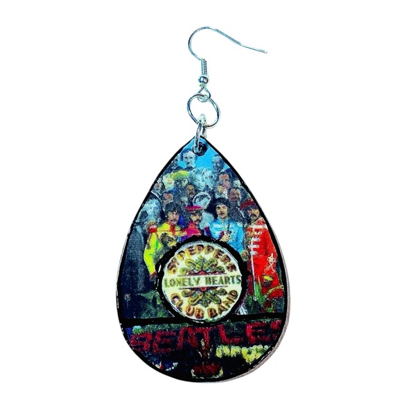 The Beatles SGT Peppers Dangle Earrings - Picture 10 of 13